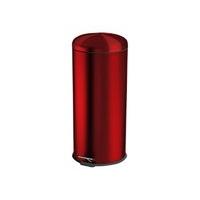 Swan Swka3000redn Townhouse 30l Round Pedal Bin