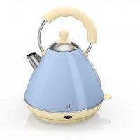 Swan 2 Ltr Pyramid Blue Kettle