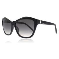 Swarovski SK0135 Sunglasses Black 01A 59mm