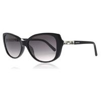 Swarovski SK0124 Sunglasses Black 01B 56mm