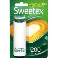 Sweetex Calorie Free Sweeteners 1200 Tablets