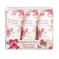 sweet pea honeysuckle soft hands collection 3 x 30ml luxury hand nail  ...