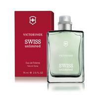 Swiss Army Unlimited Giftset - 75 ml EDT Spray + 2.5 ml Deodorant Stick + Travel Pouch