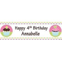Sweet Treats Personalised Party Banner