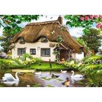 Swan Cottage 500 pieces Jigsaw Puzzle