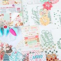 Sweet Peppermint Watercolour Card Kit 407421