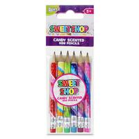 sweet shop mini pencils 6pk