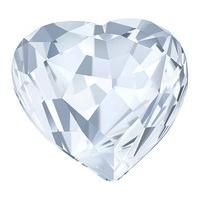 Swarovski Brilliant Heart Clear crystal