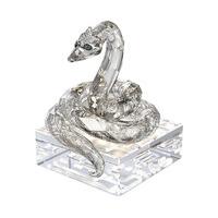 swarovski chinese zodiac snake clear crystal