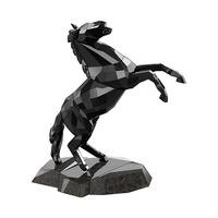 Swarovski Stallion, Black Full-colored