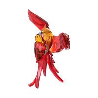 Swarovski Red Parrots Full-colored