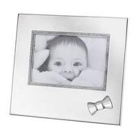 Swarovski Baby Picture Frame with Bow Clear crystal