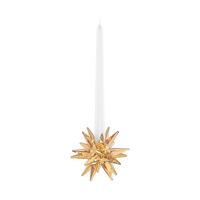 swarovski star candleholder gold tone full colored