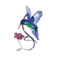 swarovski hummingbird full colored