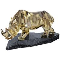 swarovski rhinoceros full colored