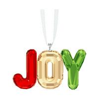 swarovski christmas joy ornament full colored