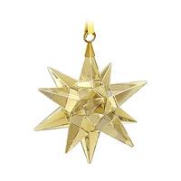 Swarovski Star Ornament, Gold Tone Full-colored