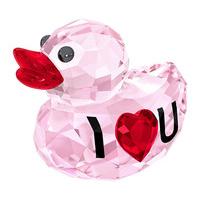 Swarovski Happy Duck - I Love You Full-colored
