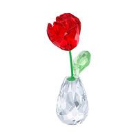 Swarovski Flower Dreams - Red Rose Color accents
