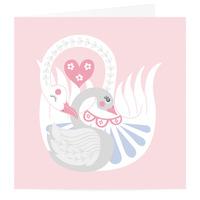 Swan Love Card