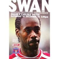 Swansea City v Carlisle Utd - League 1 - 16th December 2006