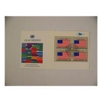 Switzerland First day issue flags of the United Nations United States Multi-coloured