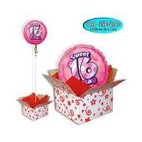 Sweet 16th Birthday Balloon In A Box