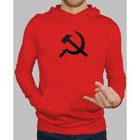 sweatshirt red hammer and sickle