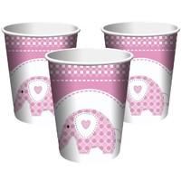 Sweet Baby Girl Elephant Cups