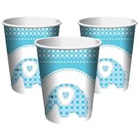 sweet baby boy elephant cups