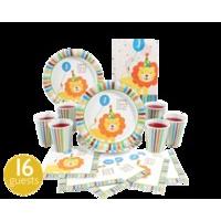 Sweet At One Boy 1st Birthday Basic Party Kit 16 Guests