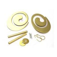 Swirl Curtain Holdback 12.5cm Gold