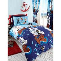 Swashbuckle Pirates Double Duvet Cover and Pillowcase Set