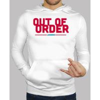 sweatshirt out of order | white