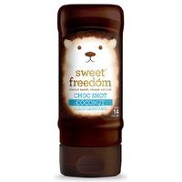 sweet freedom choc shot liquid chocolate coconut 320g