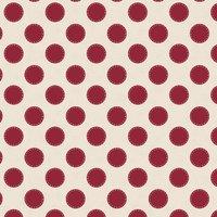 Sweetheart Sewn Spot Carmine Red by Groves 375405