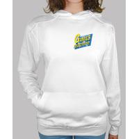 sweatshirt white woman tgm