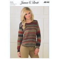 sweater in james c brett marble dk jb162