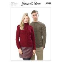 Sweaters in James C. Brett Twisted Fashion Yarn (JB422)