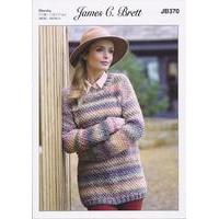 sweater in james c brett marble chunky jb370