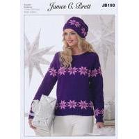 Sweater and Hat in James C Brett Top Value DK (JB193)