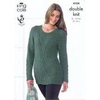 Sweater and Tunic in King Cole DK (4104)