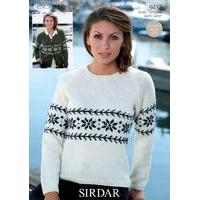 Sweater and Cardigan in Sirdar Country Style DK (9438) Digital Version
