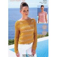 Sweaters in Sirdar Cotton DK (7075)