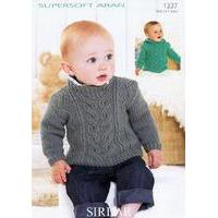 sweaters in sirdar supersoft aran 1337