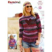 sweaters in stylecraft carnival chunky 9082