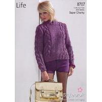 Sweater in Stylecraft Life Super Chunky (8707)