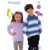 Sweater and Cardigan in Stylecraft Wondersoft DK (8967)