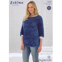 Sweater in Stylecraft Eskimo DK (8885)