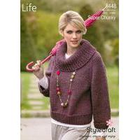 Sweater in Stylecraft Life Super Chunky (8448)